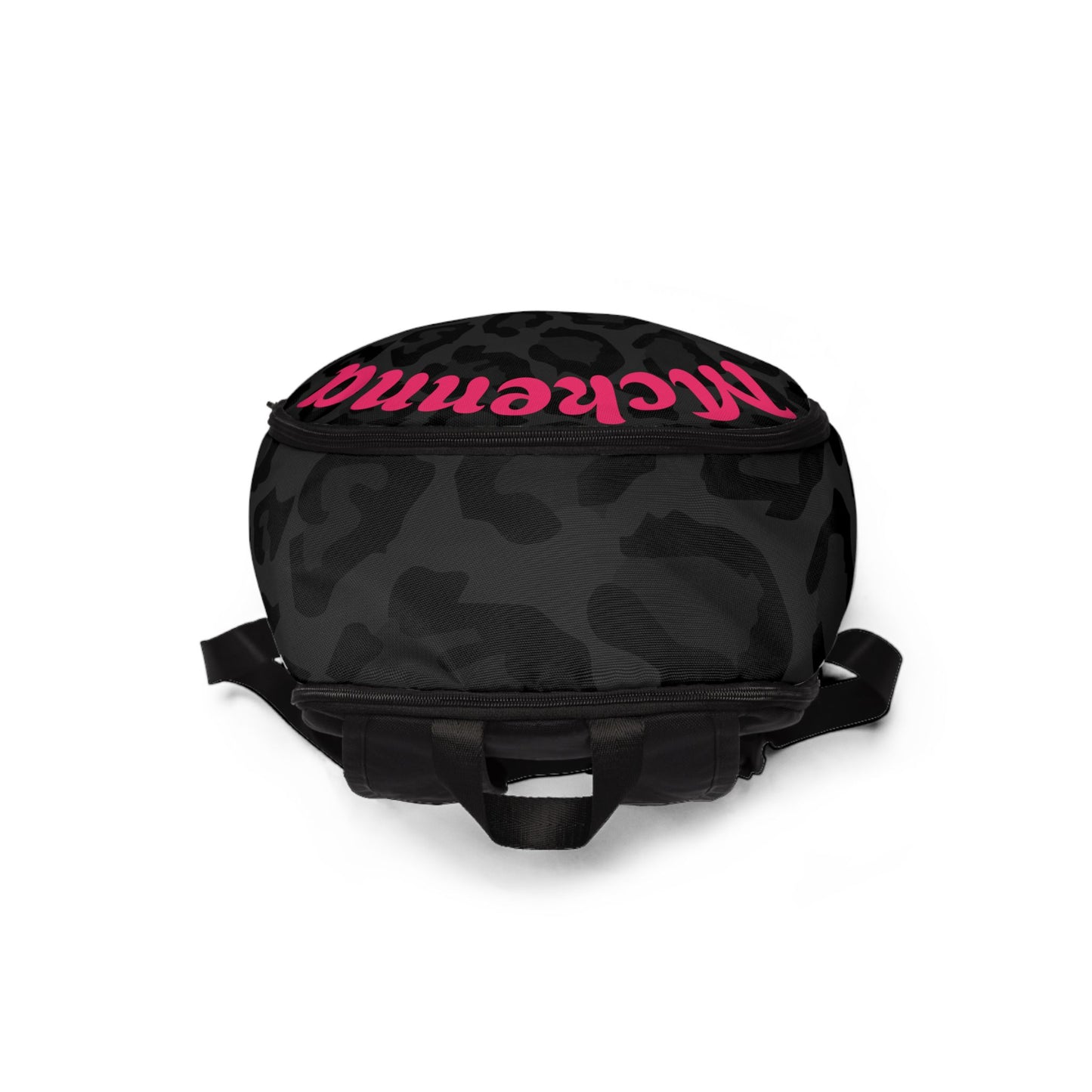 Personalized Leopard Print Backpack
