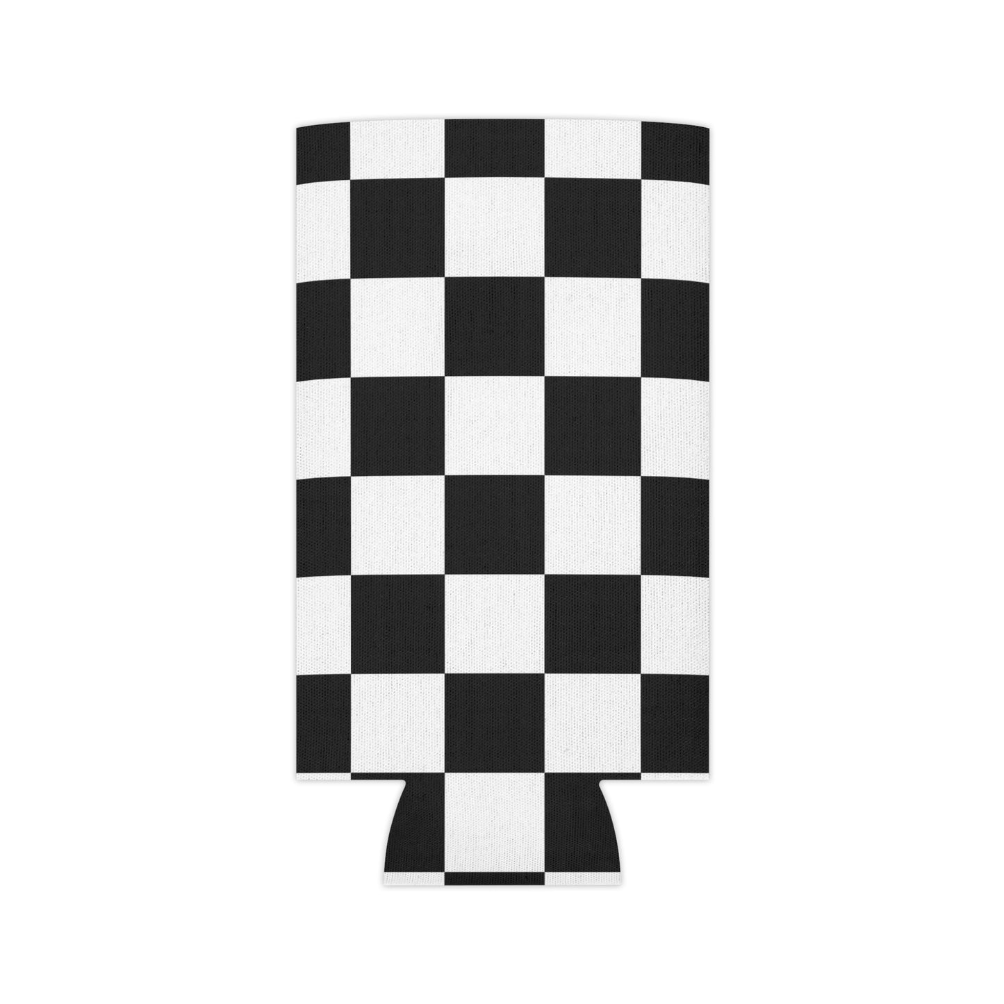 Checkered Can Cooler Koozie