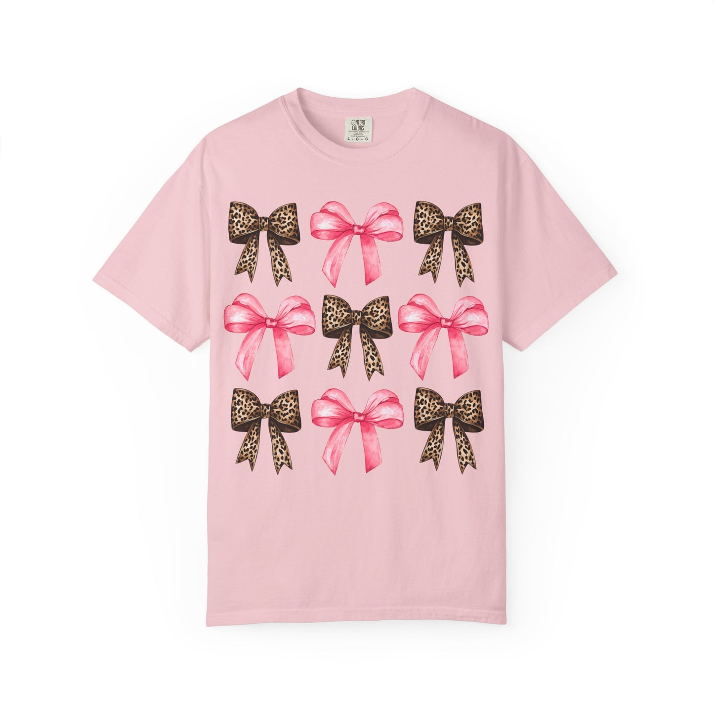 Pink & Leopard Ribbon Graphic Tee