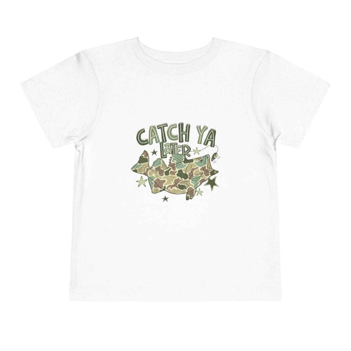 Toddler Tee — "Catch Ya Later" Camo