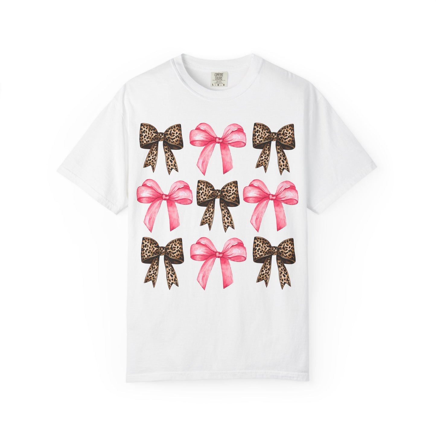Pink & Leopard Ribbon Graphic Tee