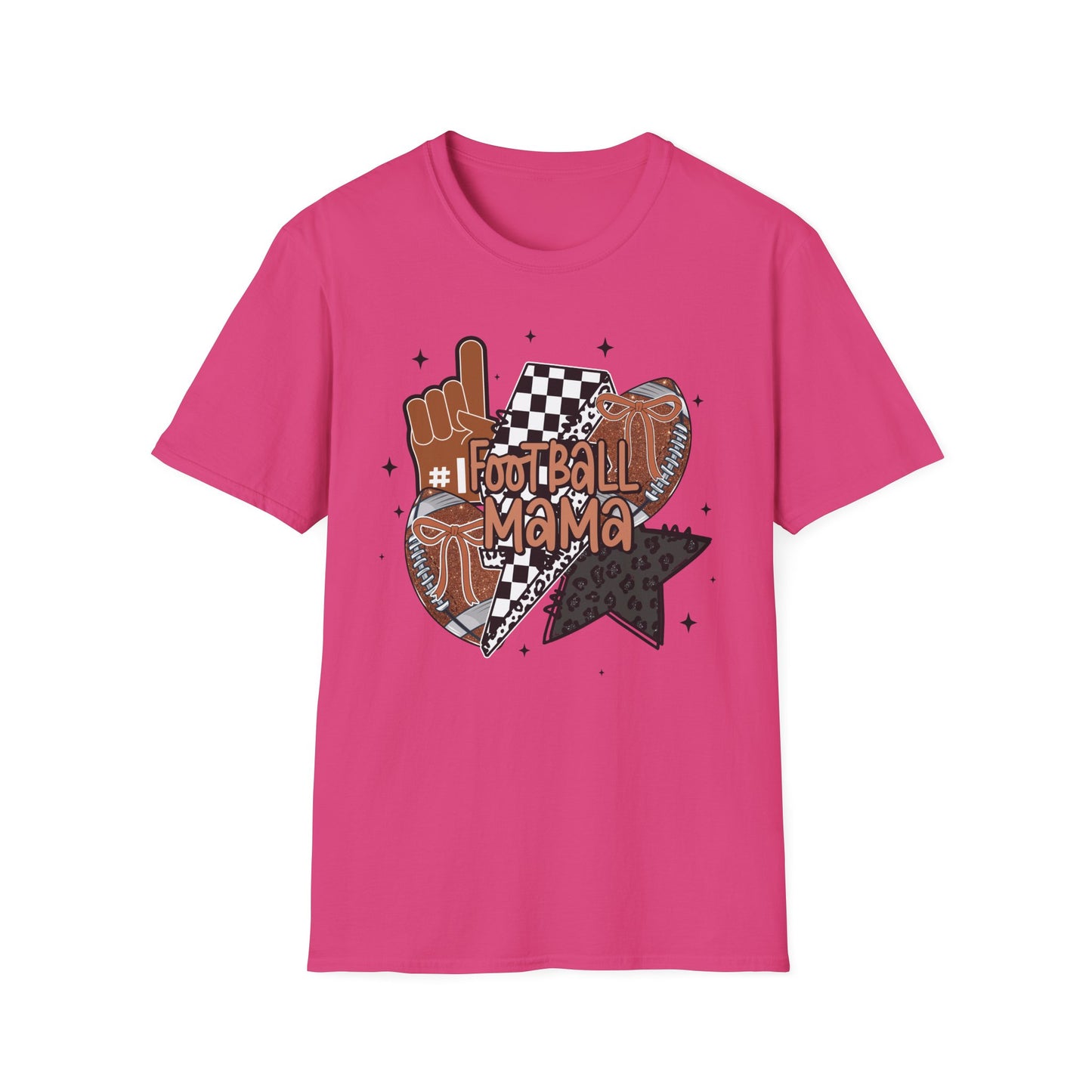 Football Mama Checkered
