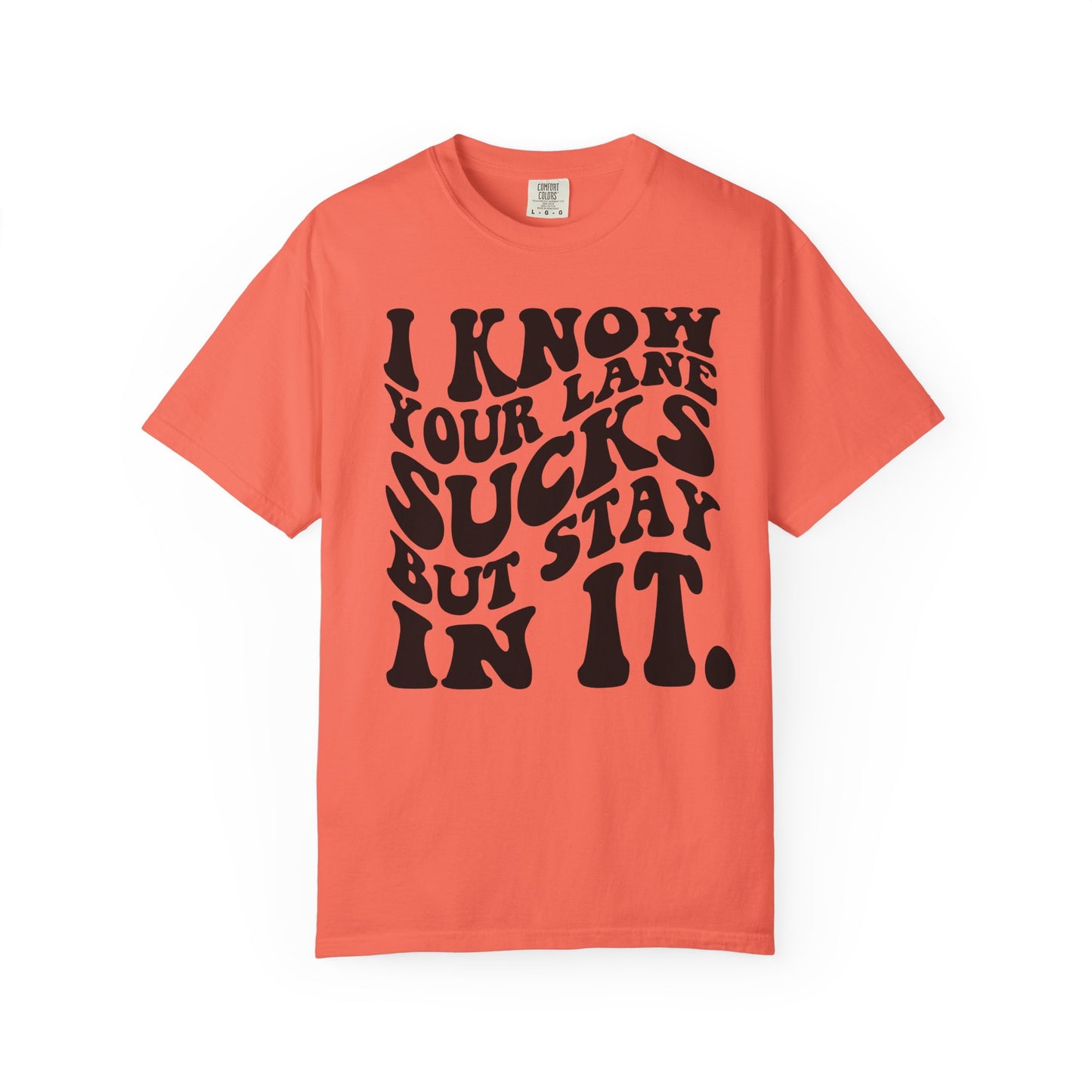 I Know Your Lane Sucks But Stay In It T-Shirt