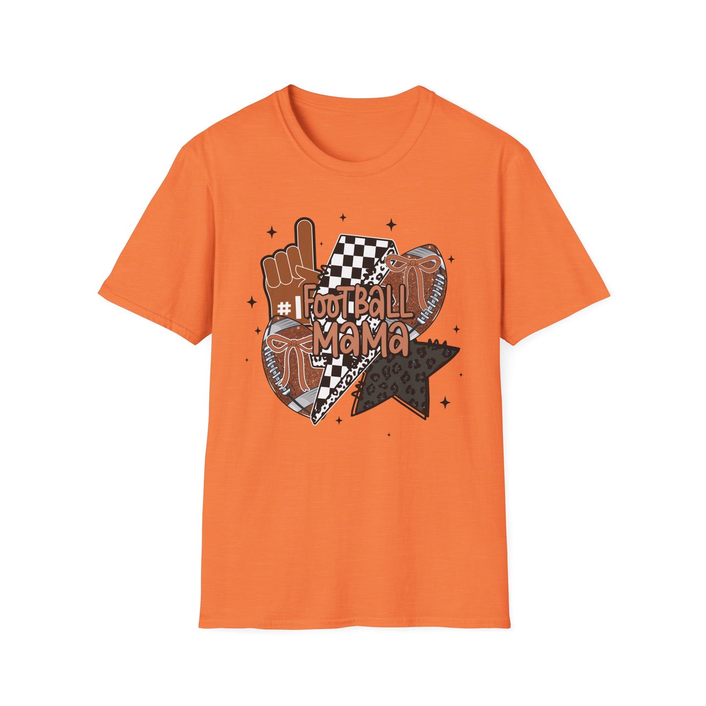 Football Mama Checkered