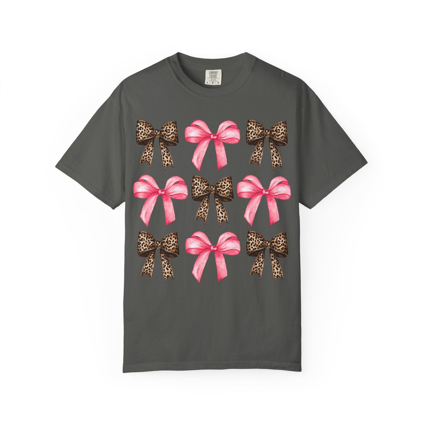 Pink & Leopard Ribbon Graphic Tee