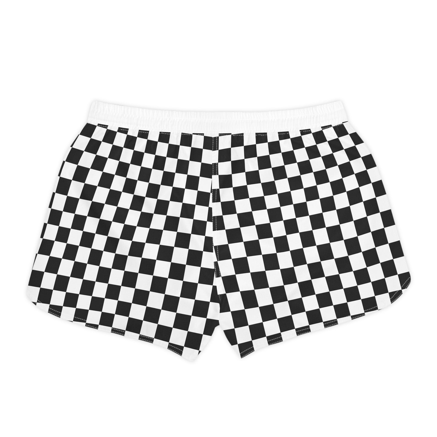 Checkerboard Women's Casual Shorts