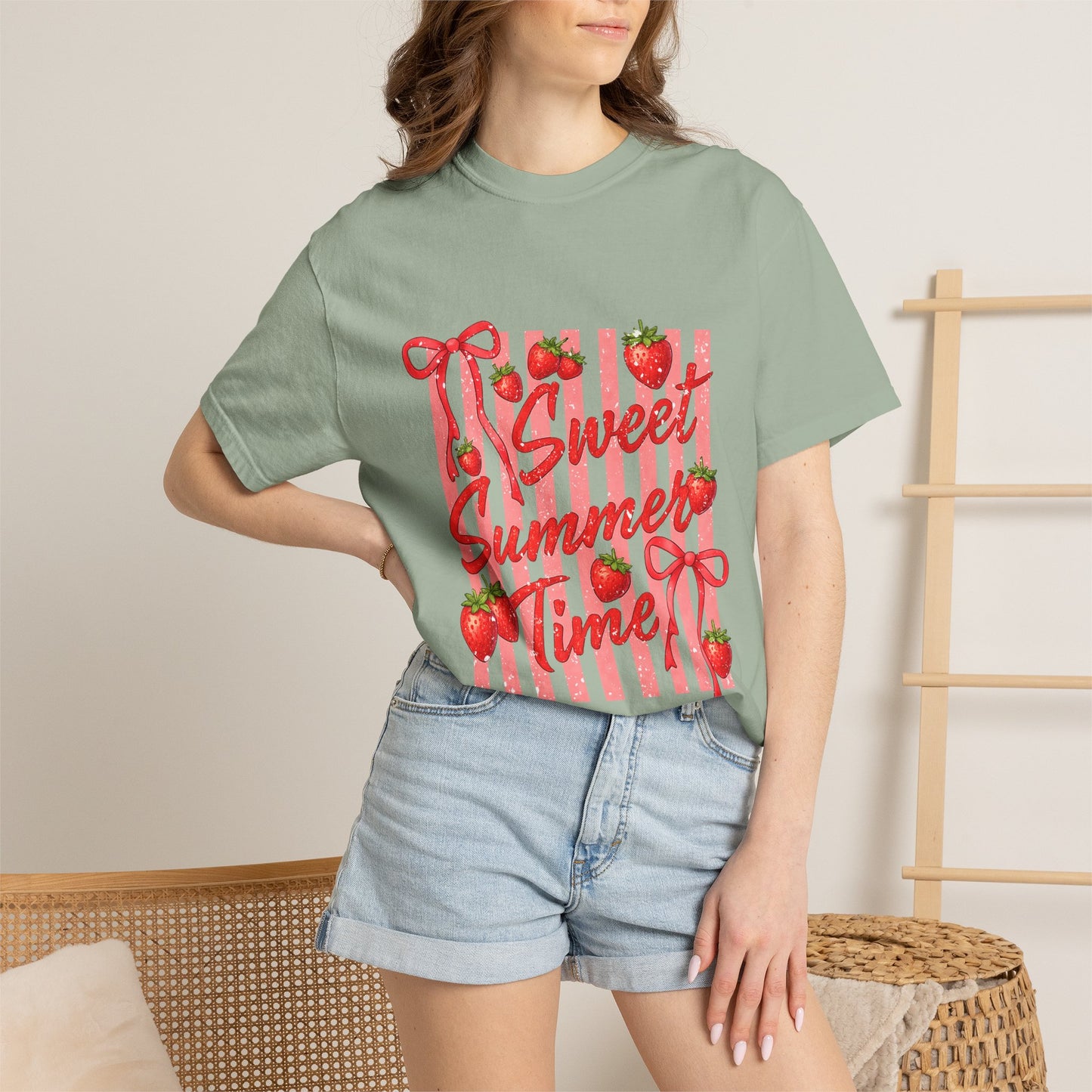 Sweet Summer Time T-Shirt — Strawberry Graphic Tee