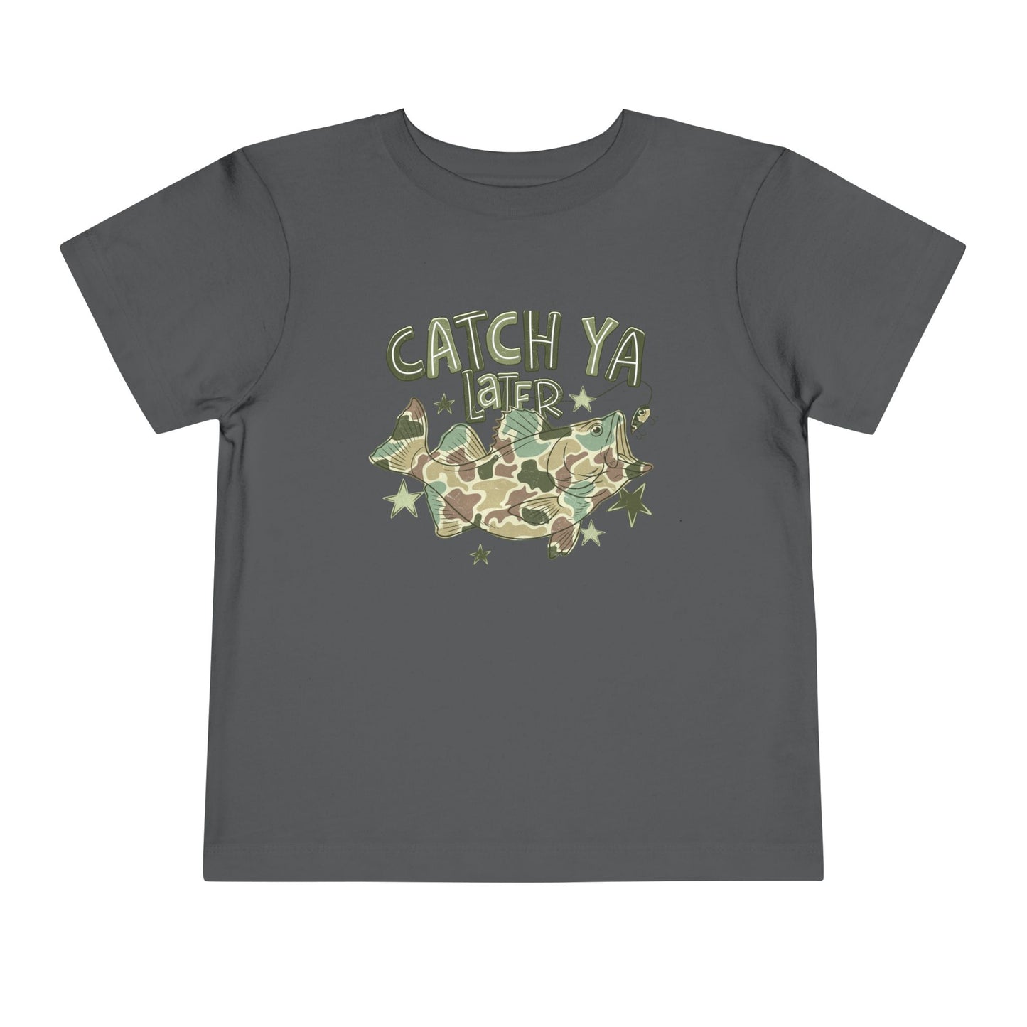 Toddler Tee — "Catch Ya Later" Camo