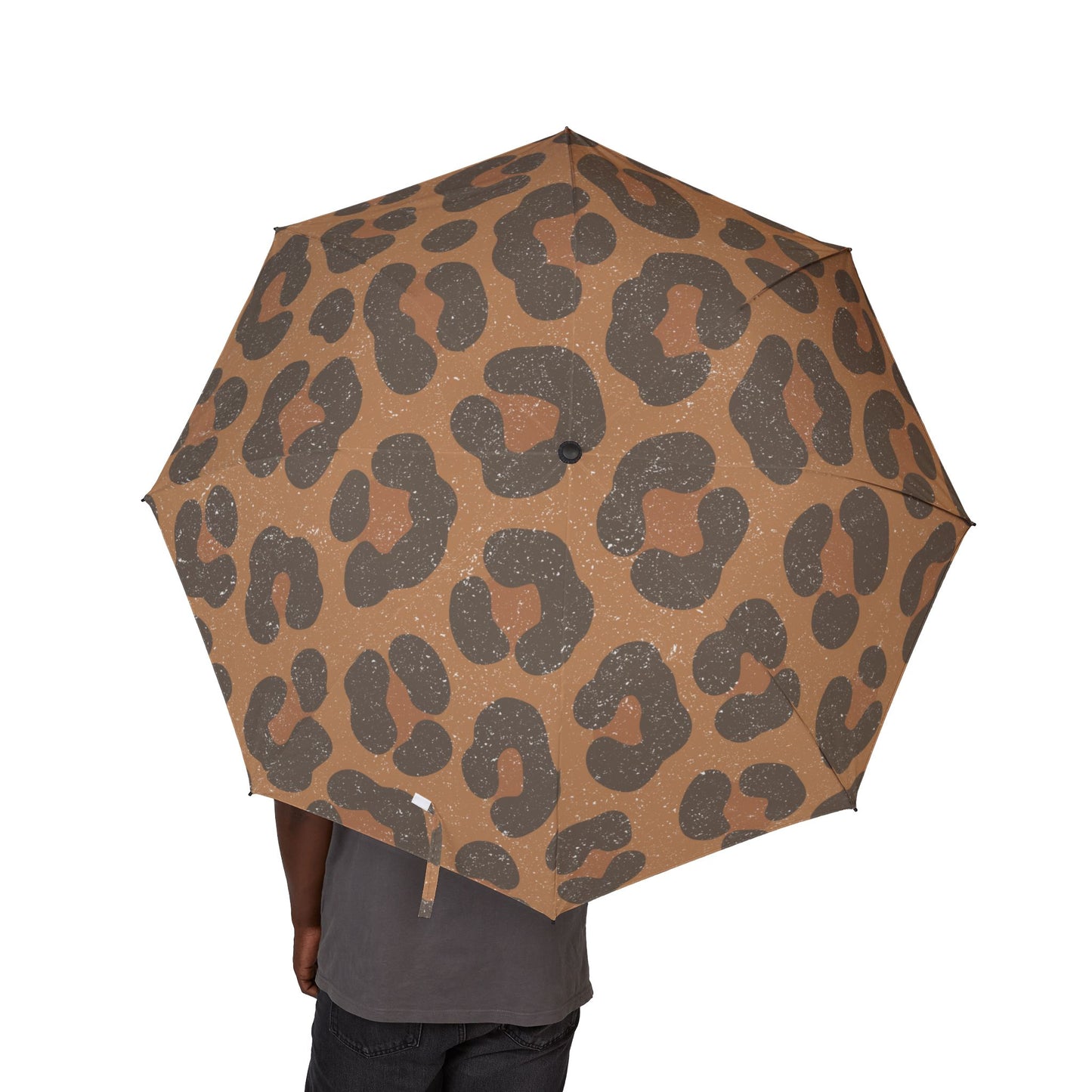 Leopard Print Foldable Umbrella