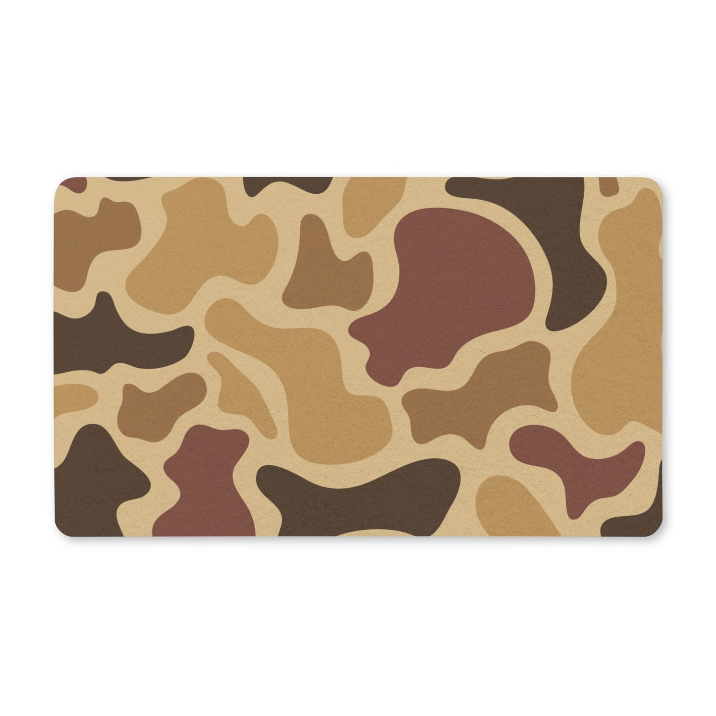 Camo Pattern Polyester Doormat