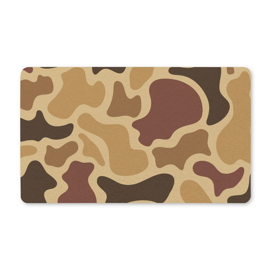 Camo Pattern Polyester Doormat