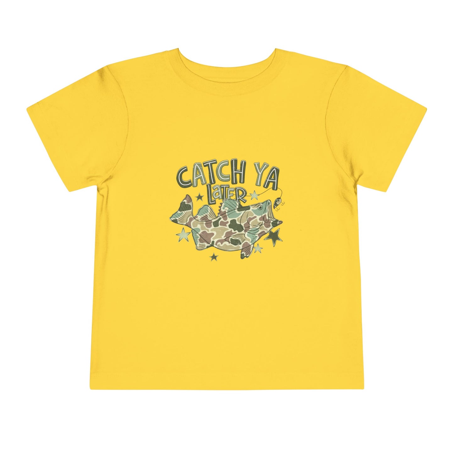 Toddler Tee — "Catch Ya Later" Camo