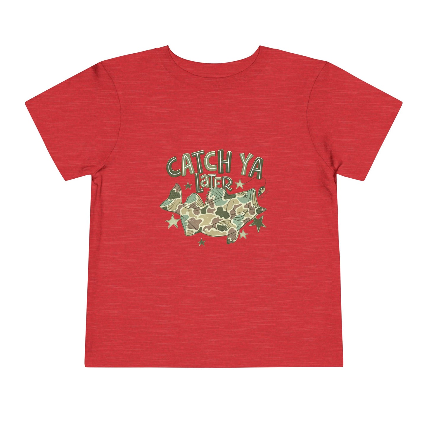 Toddler Tee — "Catch Ya Later" Camo