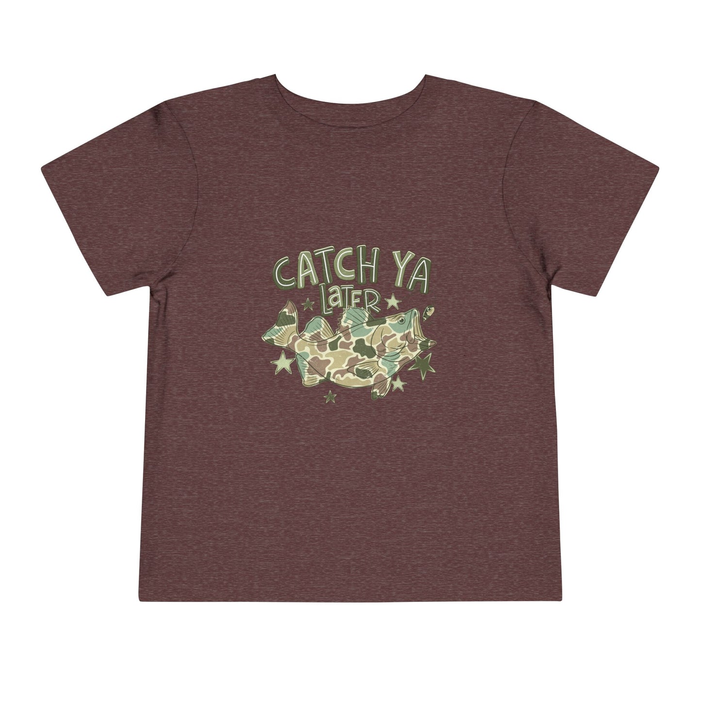 Toddler Tee — "Catch Ya Later" Camo