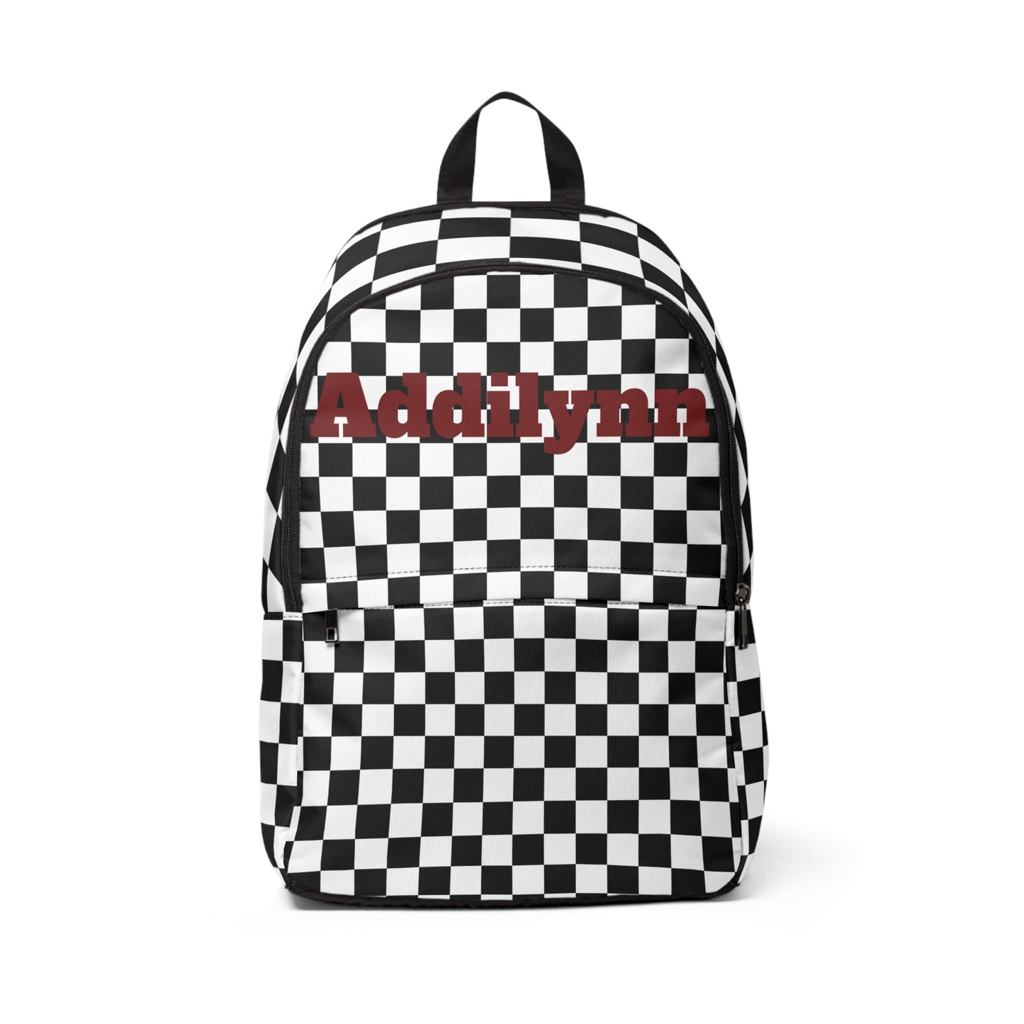 Checkerboard Personalized Backpack