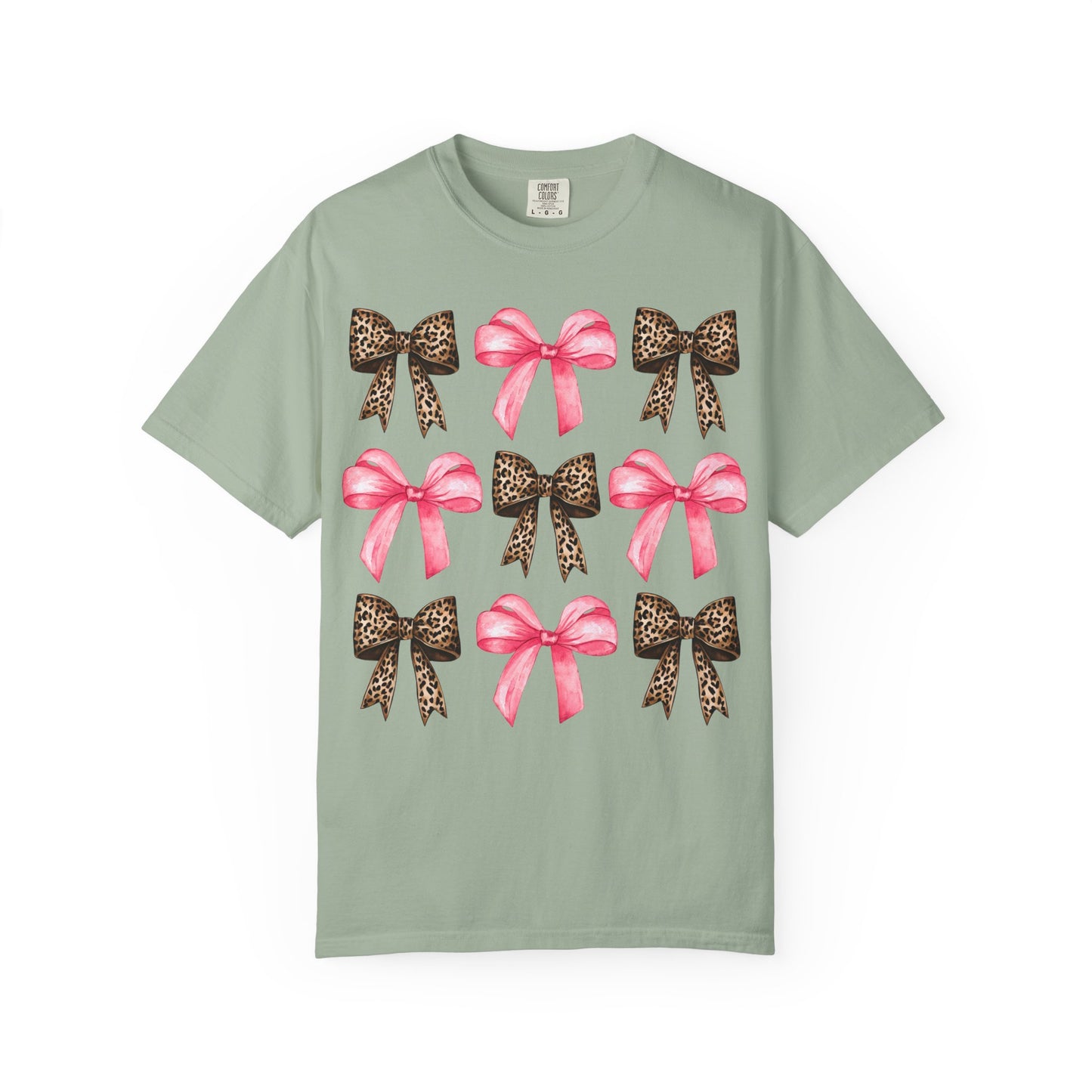Pink & Leopard Ribbon Graphic Tee