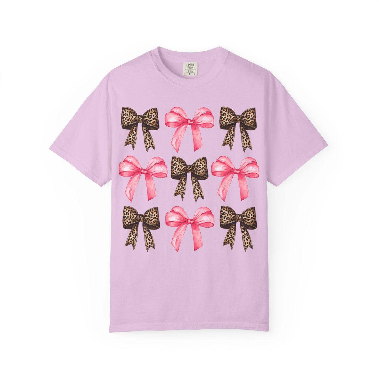 Pink & Leopard Ribbon Graphic Tee
