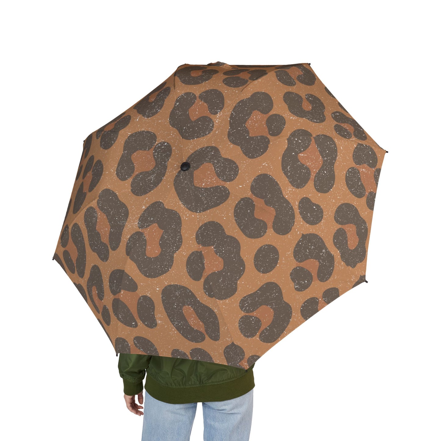 Leopard Print Foldable Umbrella