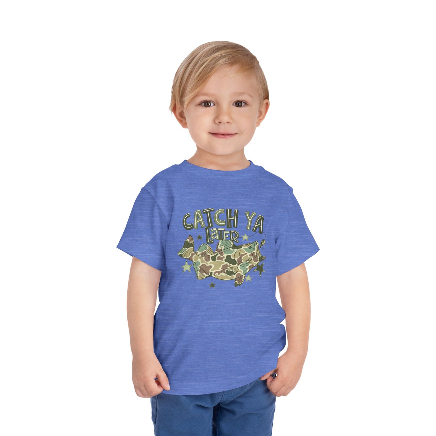 Toddler Tee — "Catch Ya Later" Camo