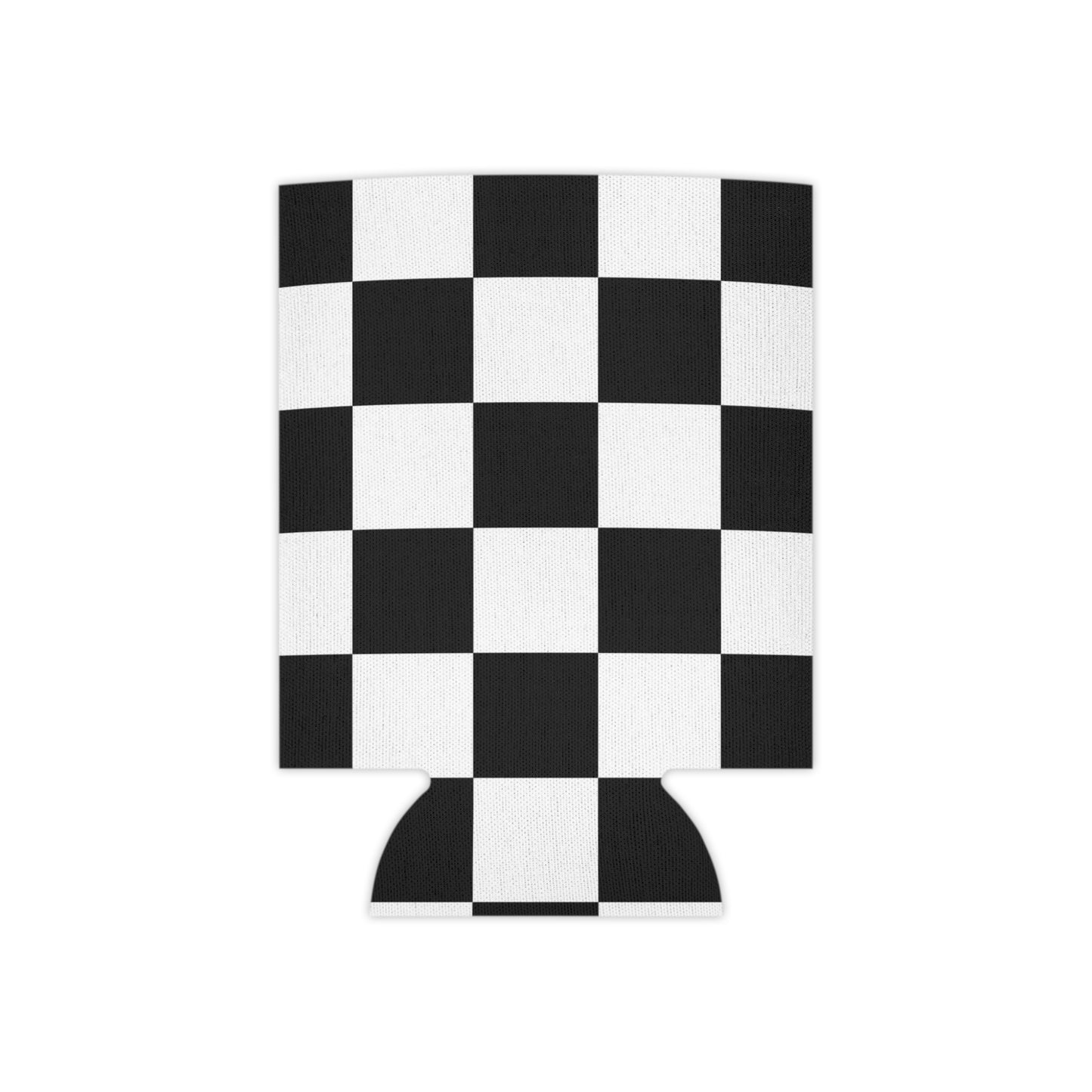 Checkered Can Cooler Koozie