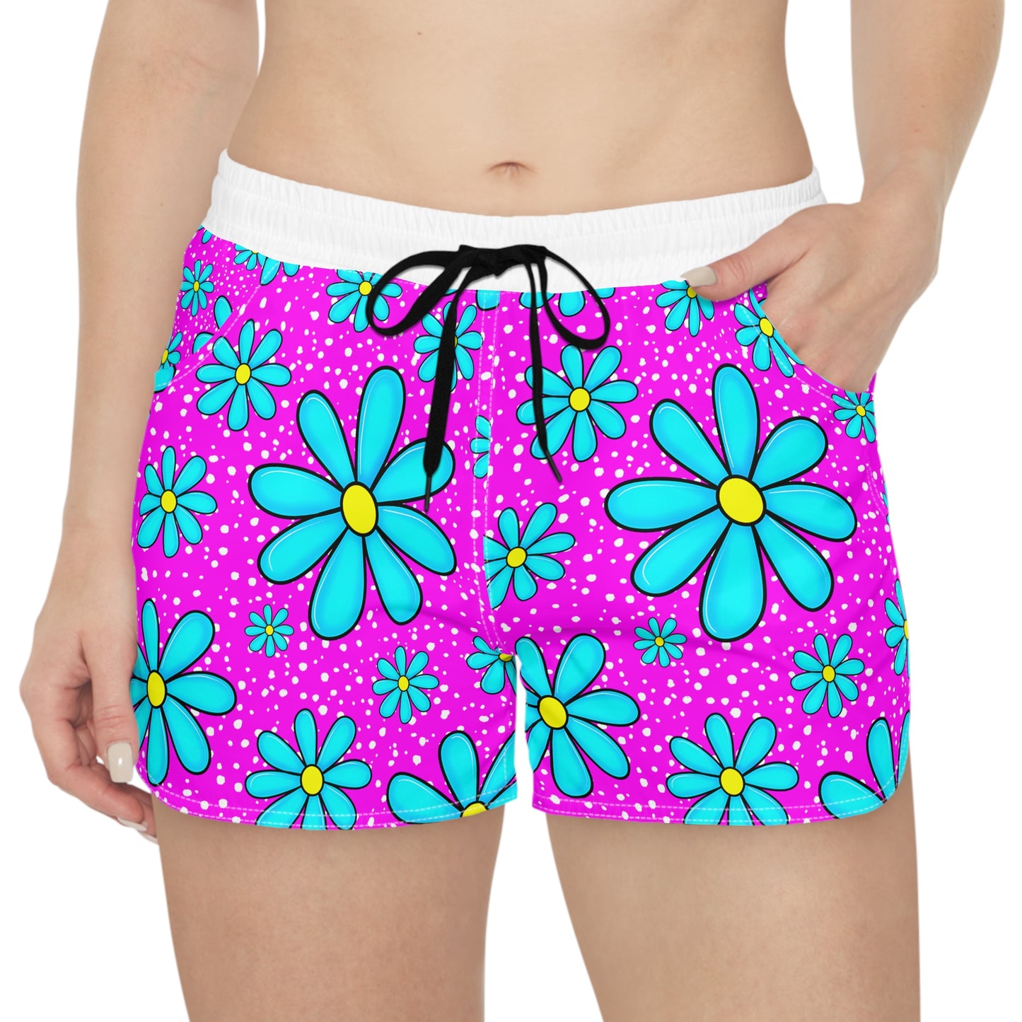 Women's Floral Daisy Lounge Shorts