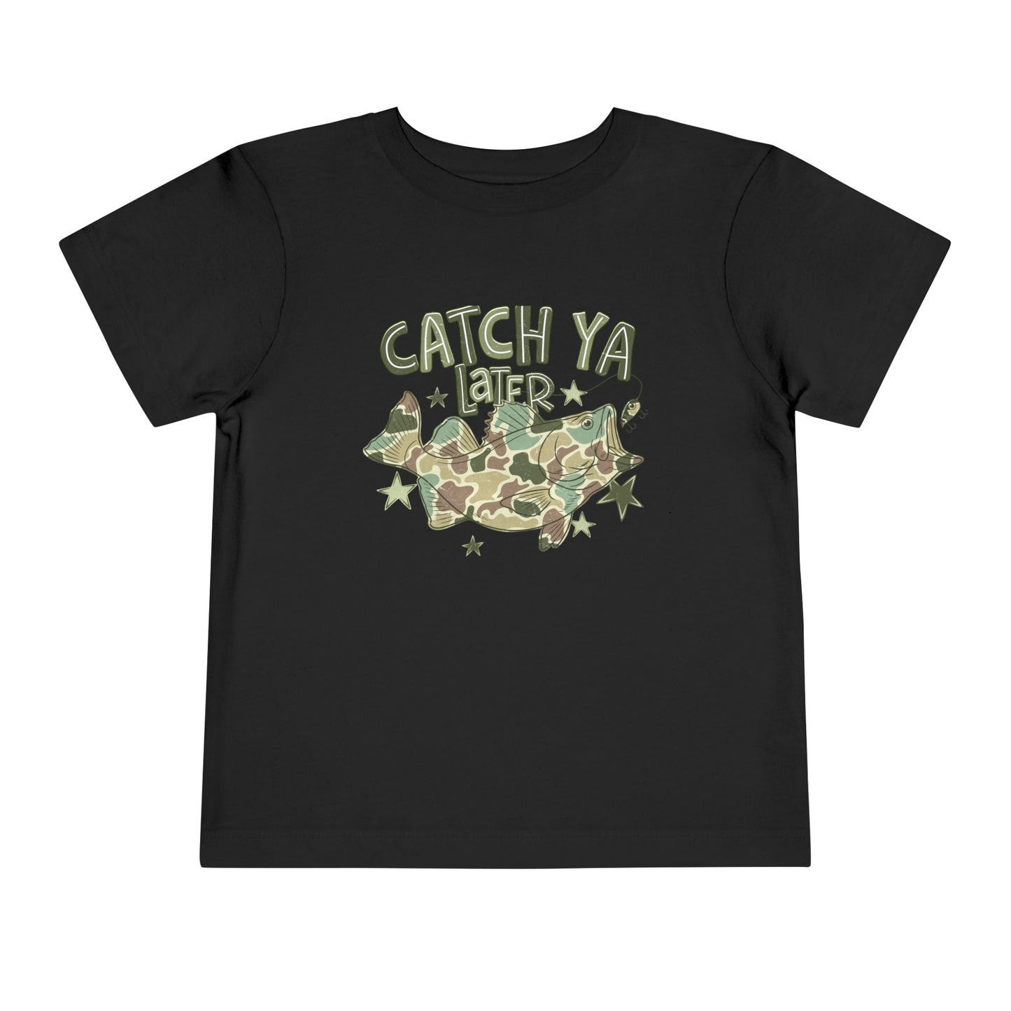 Toddler Tee — "Catch Ya Later" Camo