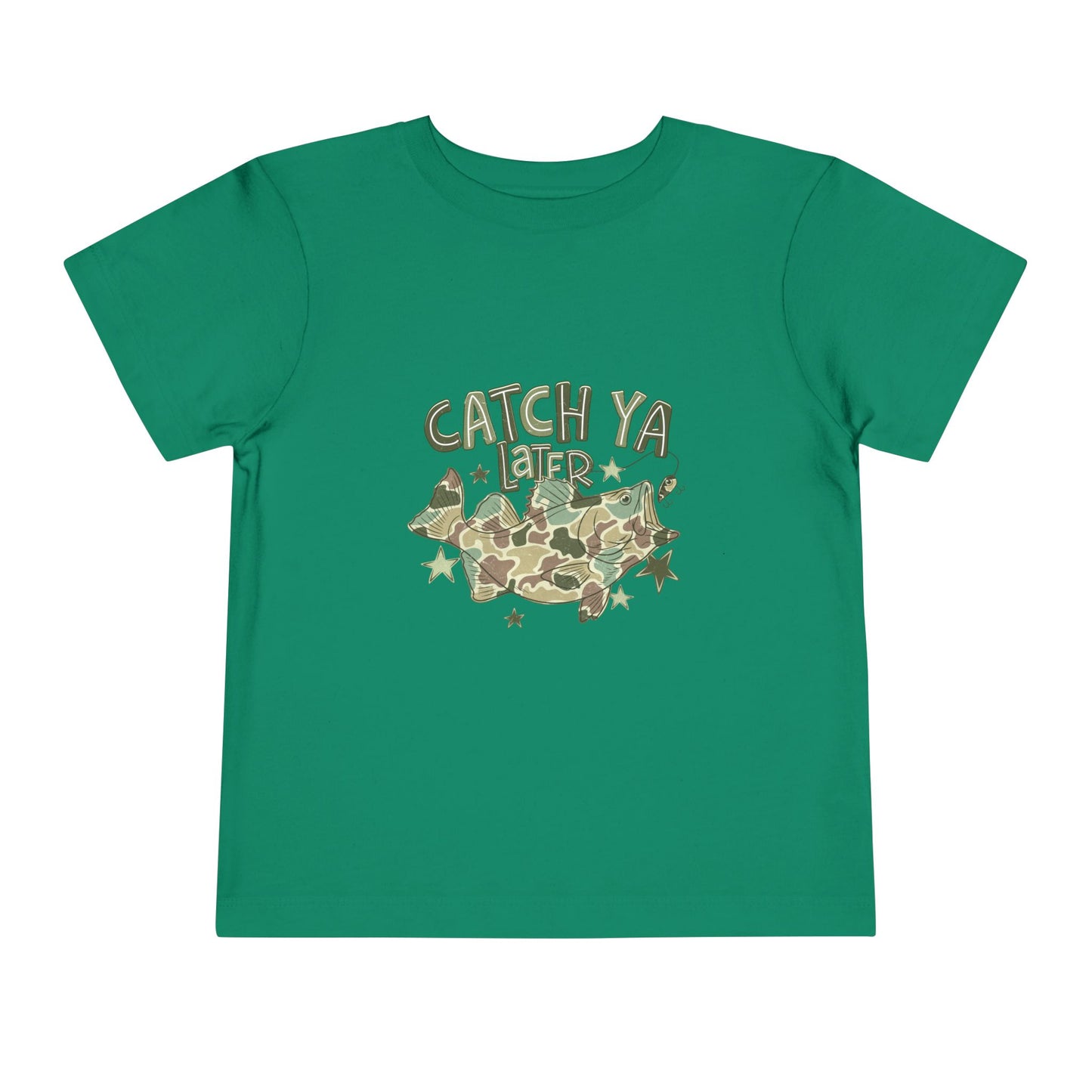 Toddler Tee — "Catch Ya Later" Camo