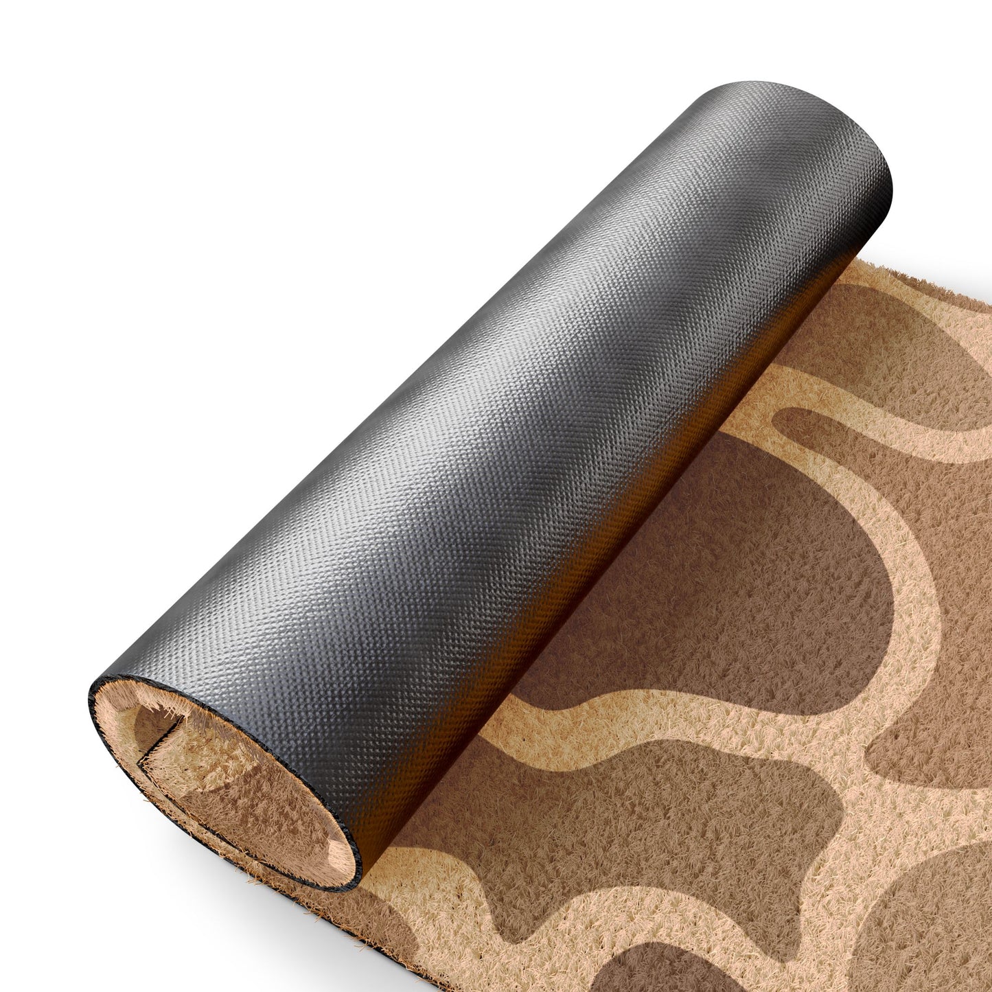Camouflage Doormat — Brown Camo Outdoor Entry Rug