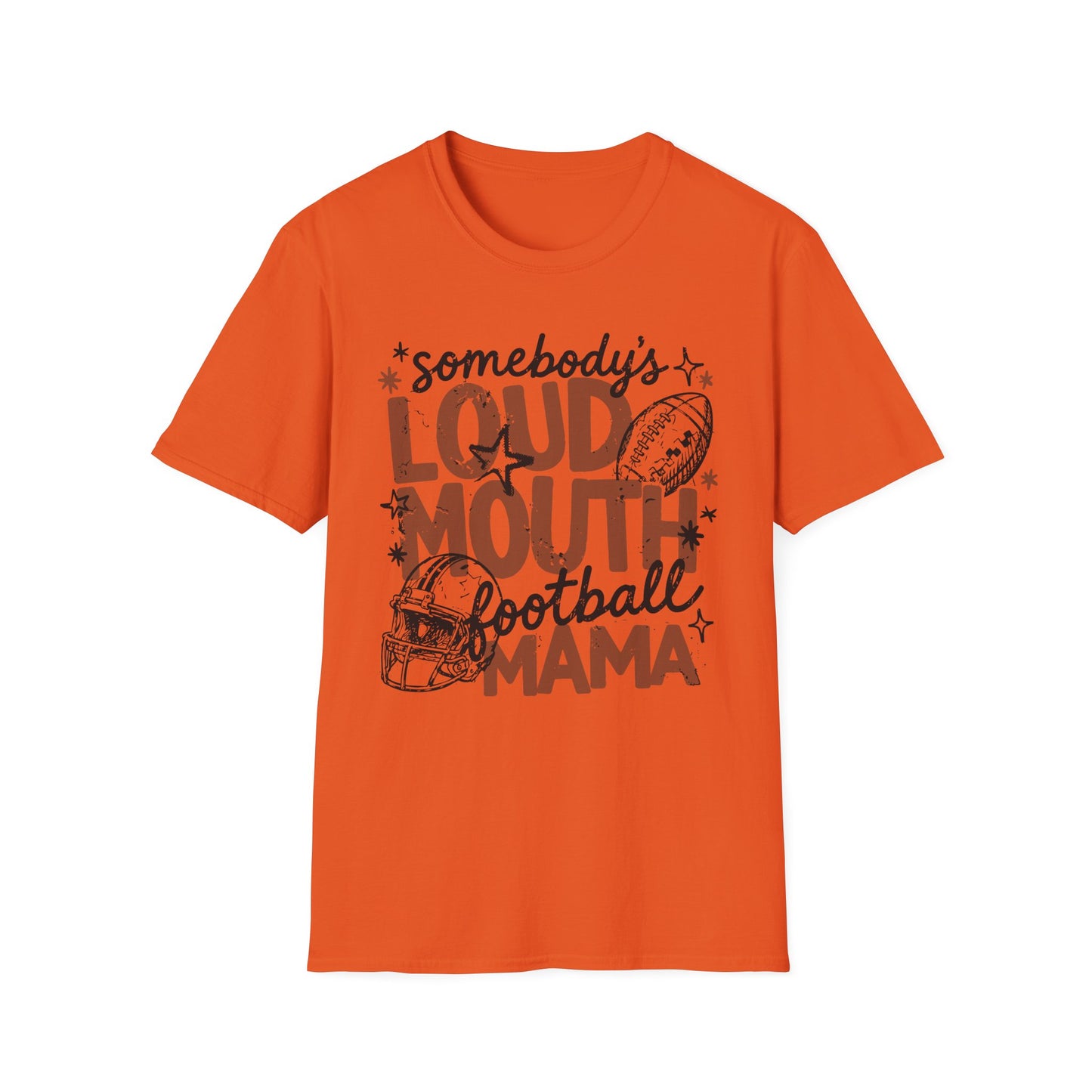 Loud Mouth Football Mama T-Shirt