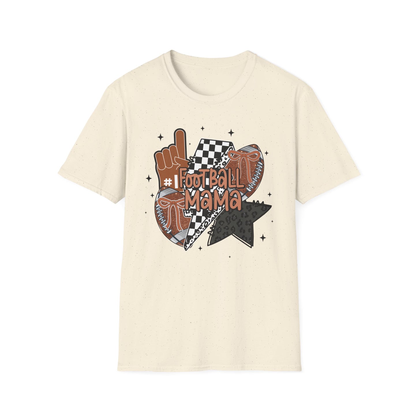 Football Mama Checkered