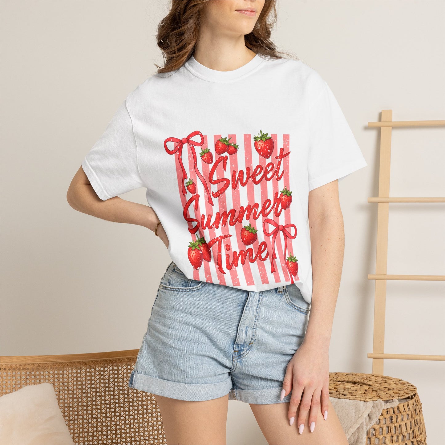 Sweet Summer Time T-Shirt — Strawberry Graphic Tee
