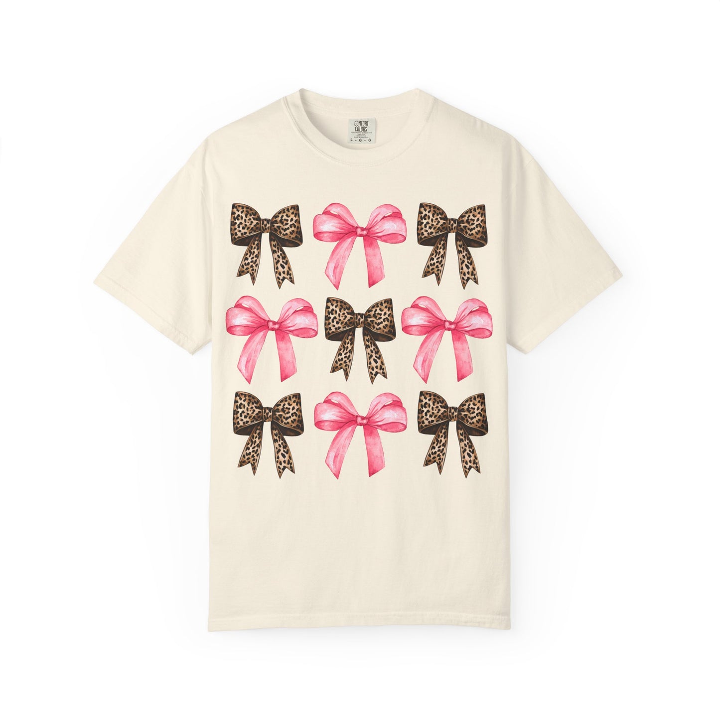 Pink & Leopard Ribbon Graphic Tee