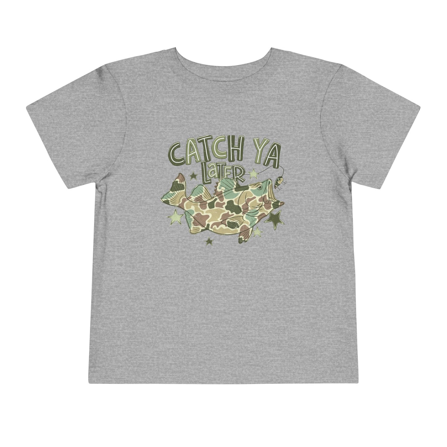 Toddler Tee — "Catch Ya Later" Camo