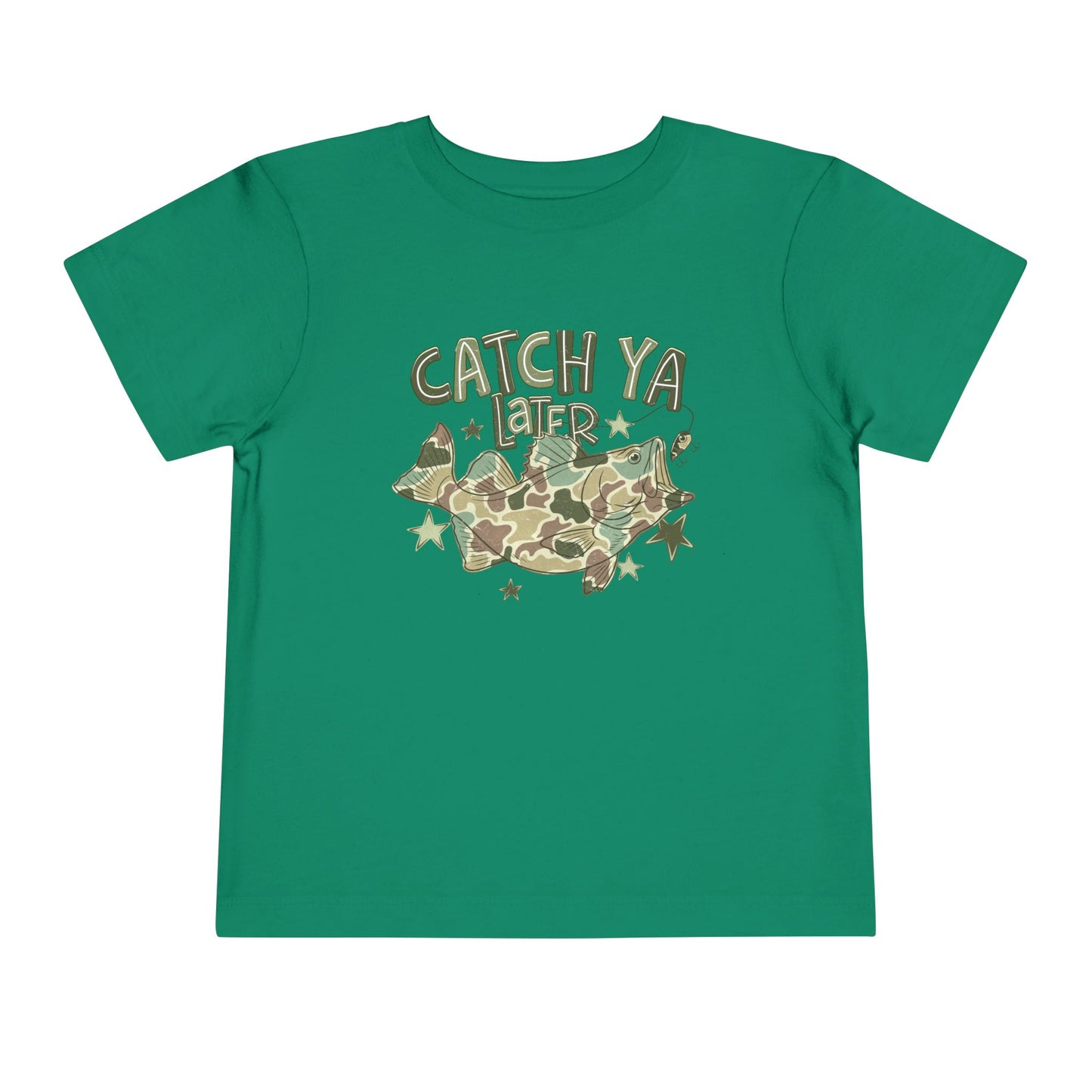 Toddler Tee — "Catch Ya Later" Camo