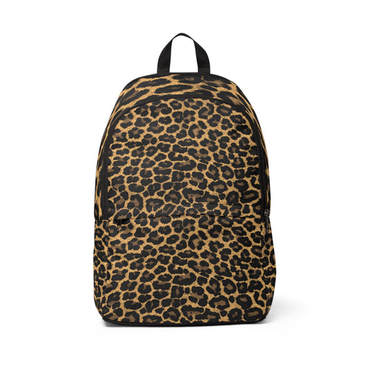 Leopard Print Personalized Backpack