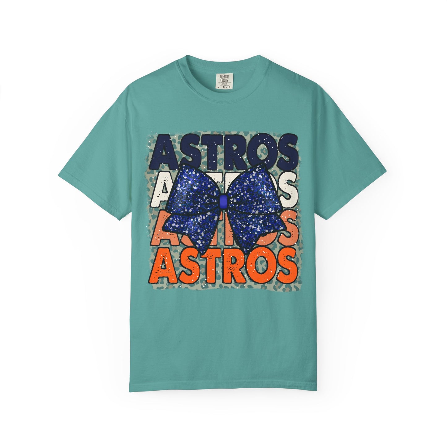 Astros Glitter Bow T-Shirt