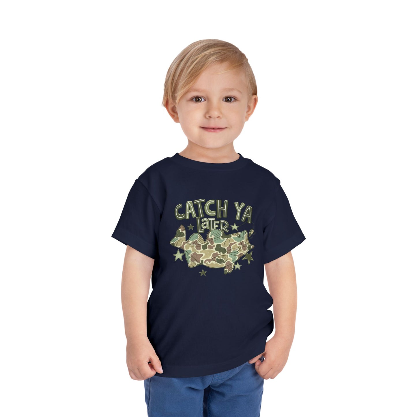 Toddler Tee — "Catch Ya Later" Camo