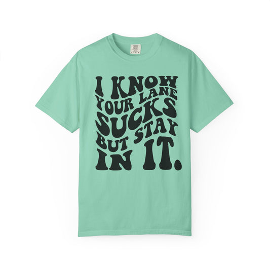 I Know Your Lane Sucks But Stay In It T-Shirt