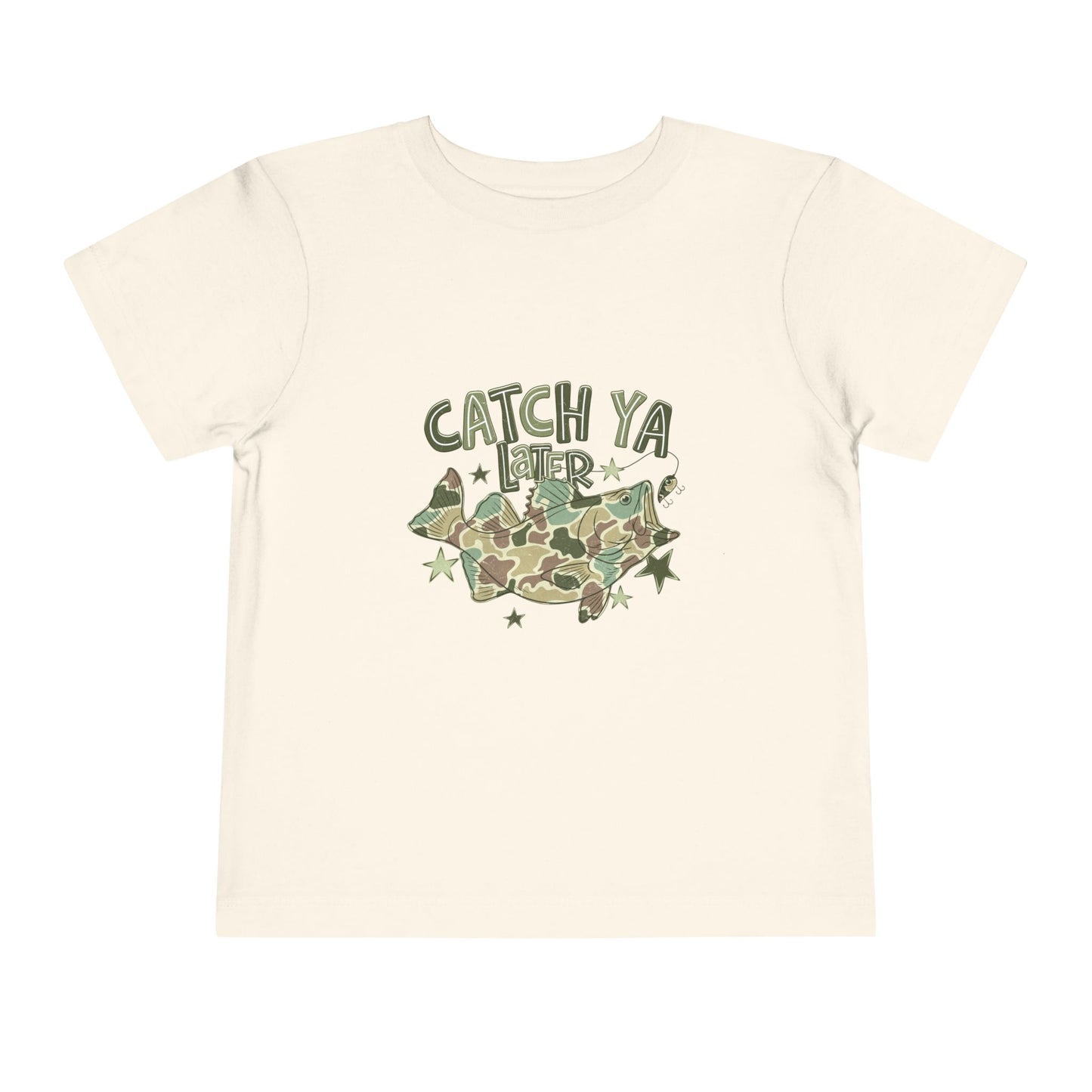 Toddler Tee — "Catch Ya Later" Camo