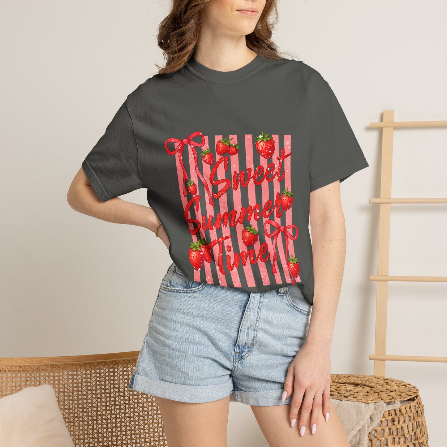 Sweet Summer Time T-Shirt — Strawberry Graphic Tee