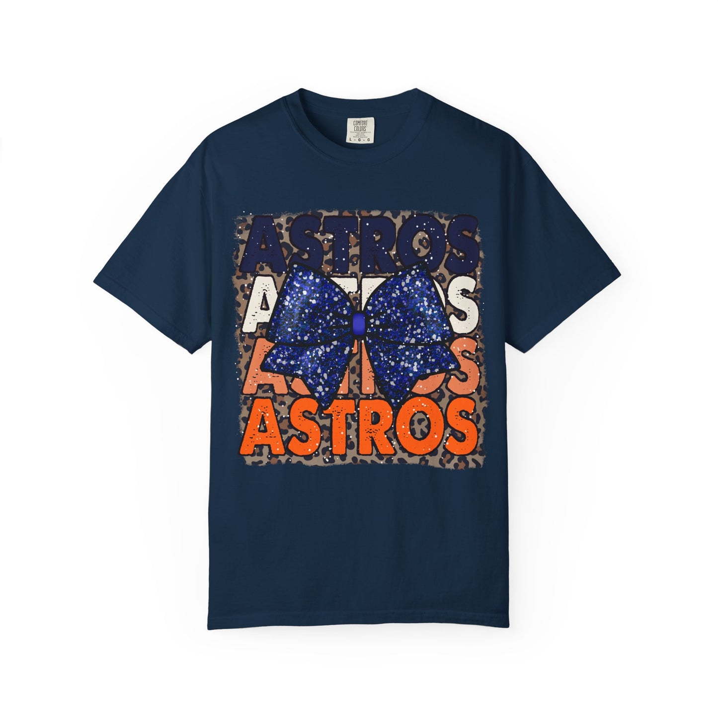 Astros Glitter Bow T-Shirt