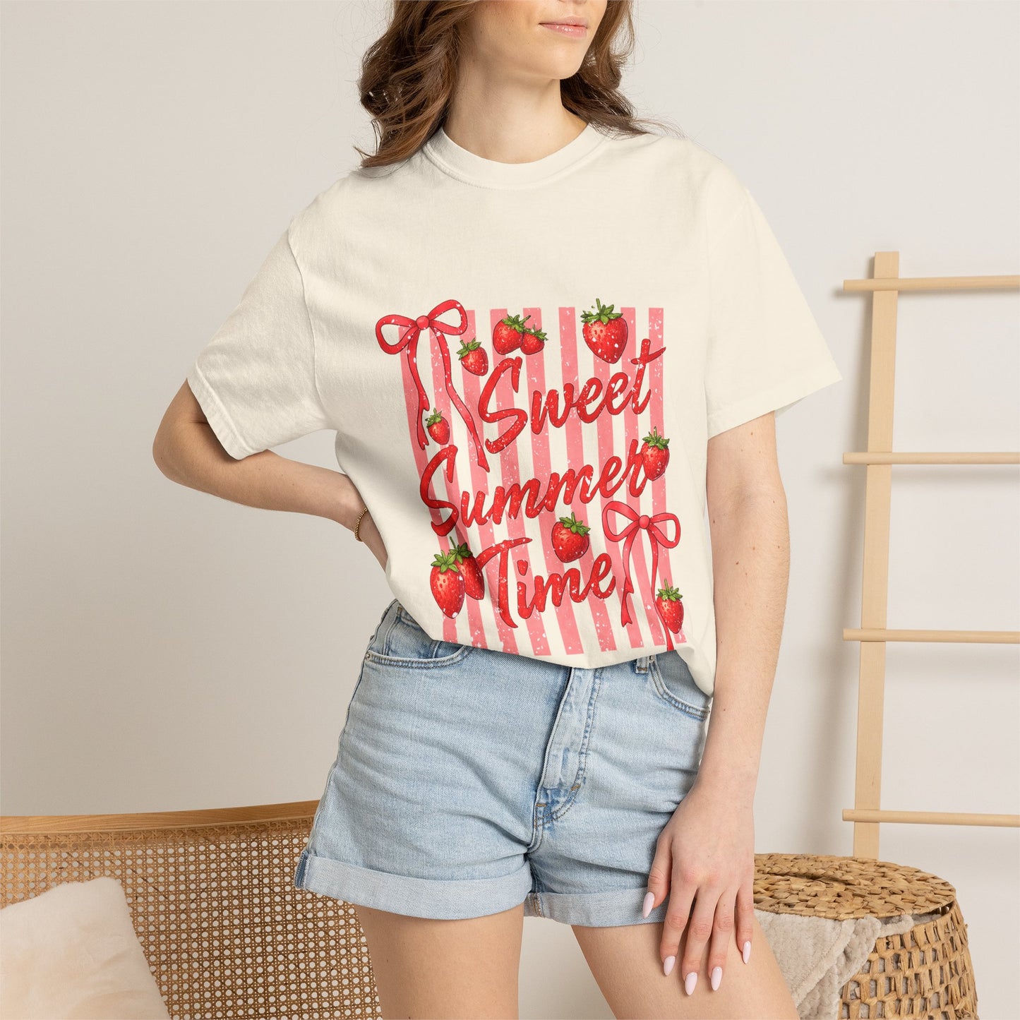 Sweet Summer Time T-Shirt — Strawberry Graphic Tee