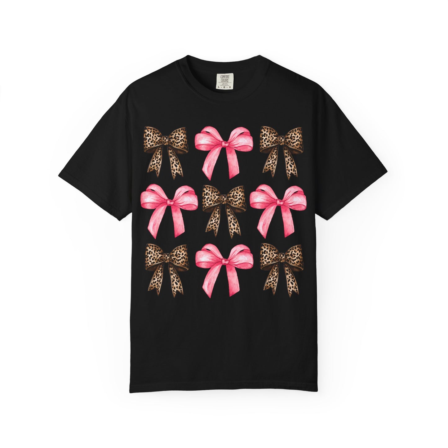Pink & Leopard Ribbon Graphic Tee