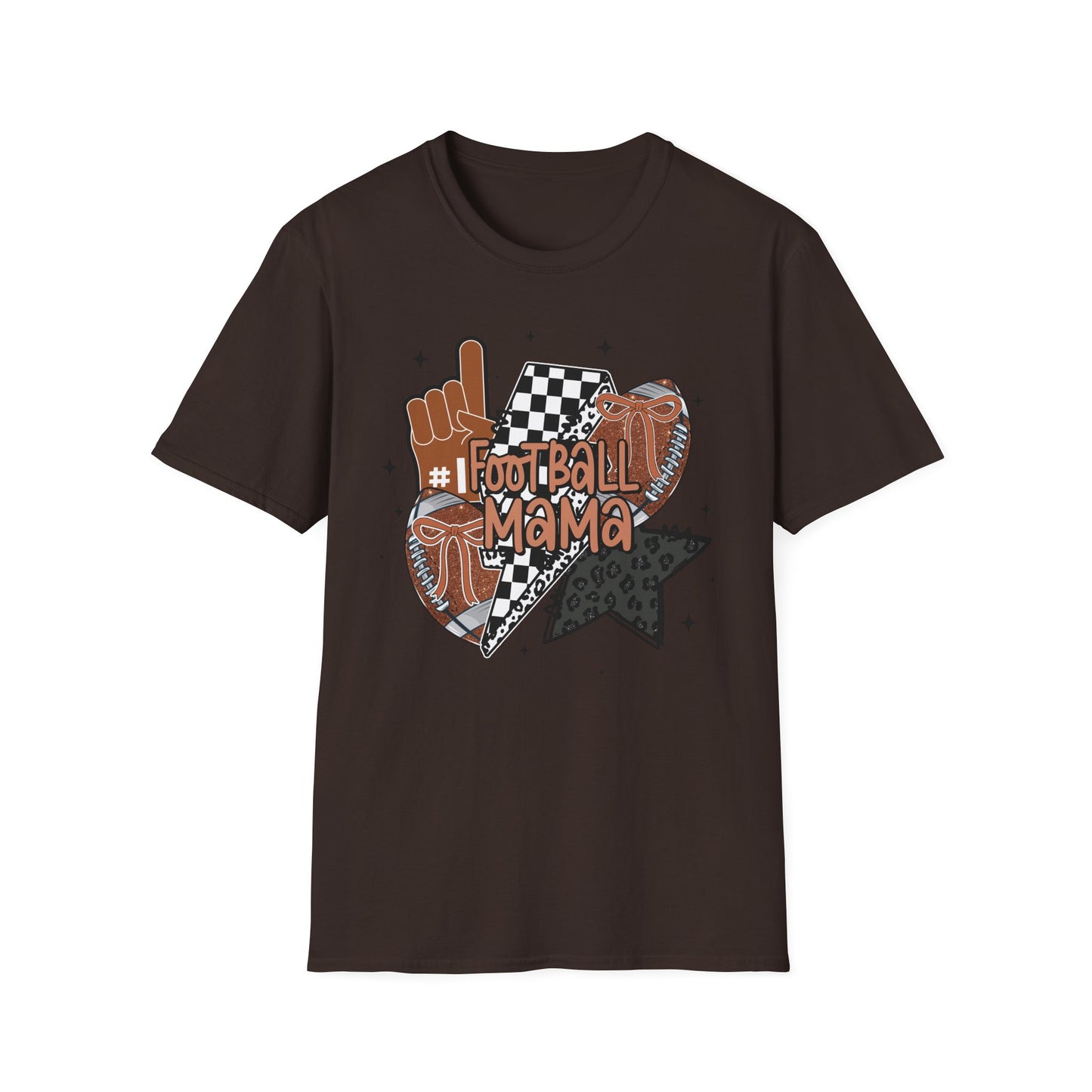 Football Mama Checkered