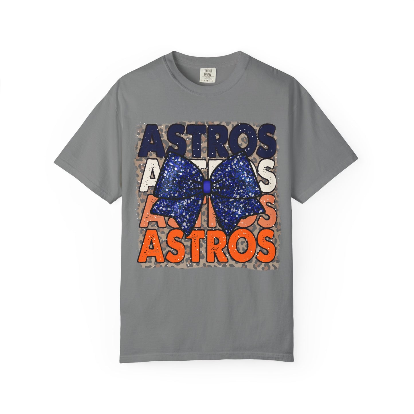 Astros Glitter Bow T-Shirt