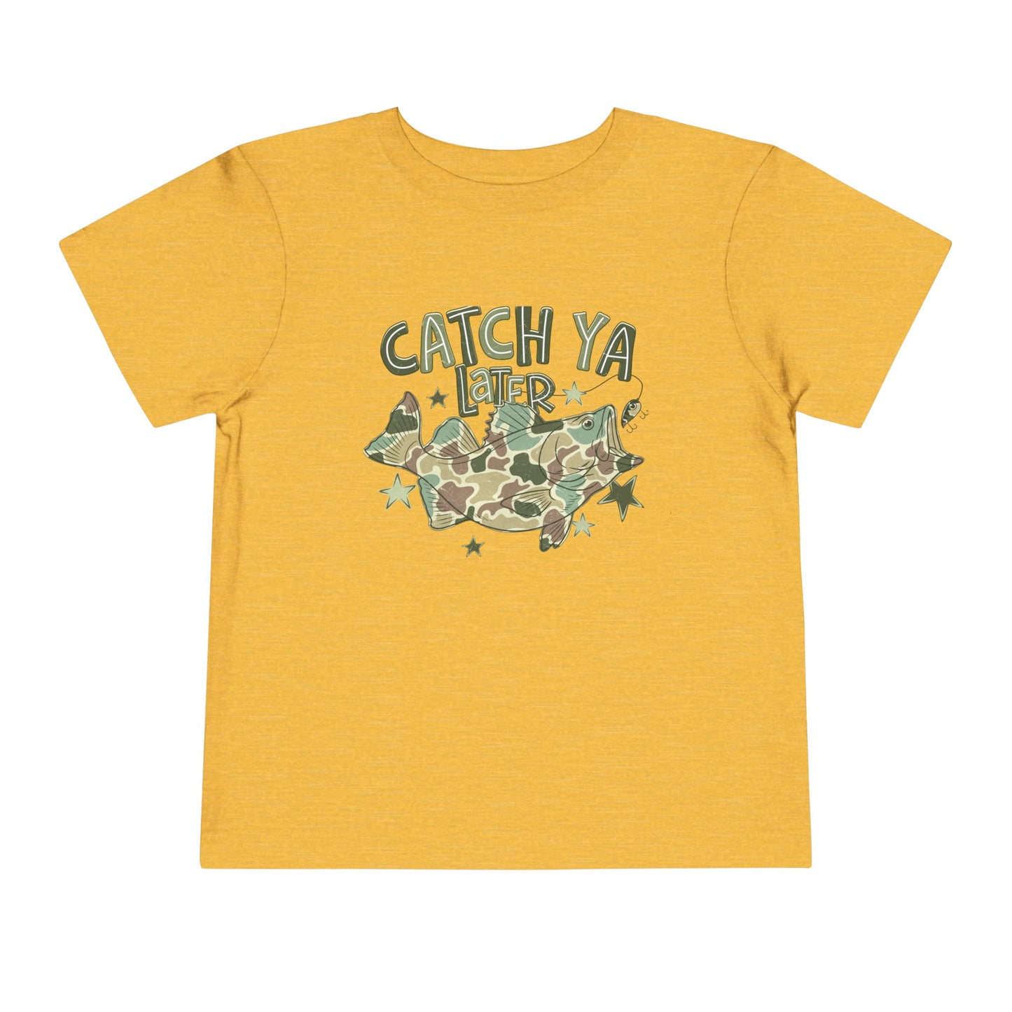 Toddler Tee — "Catch Ya Later" Camo