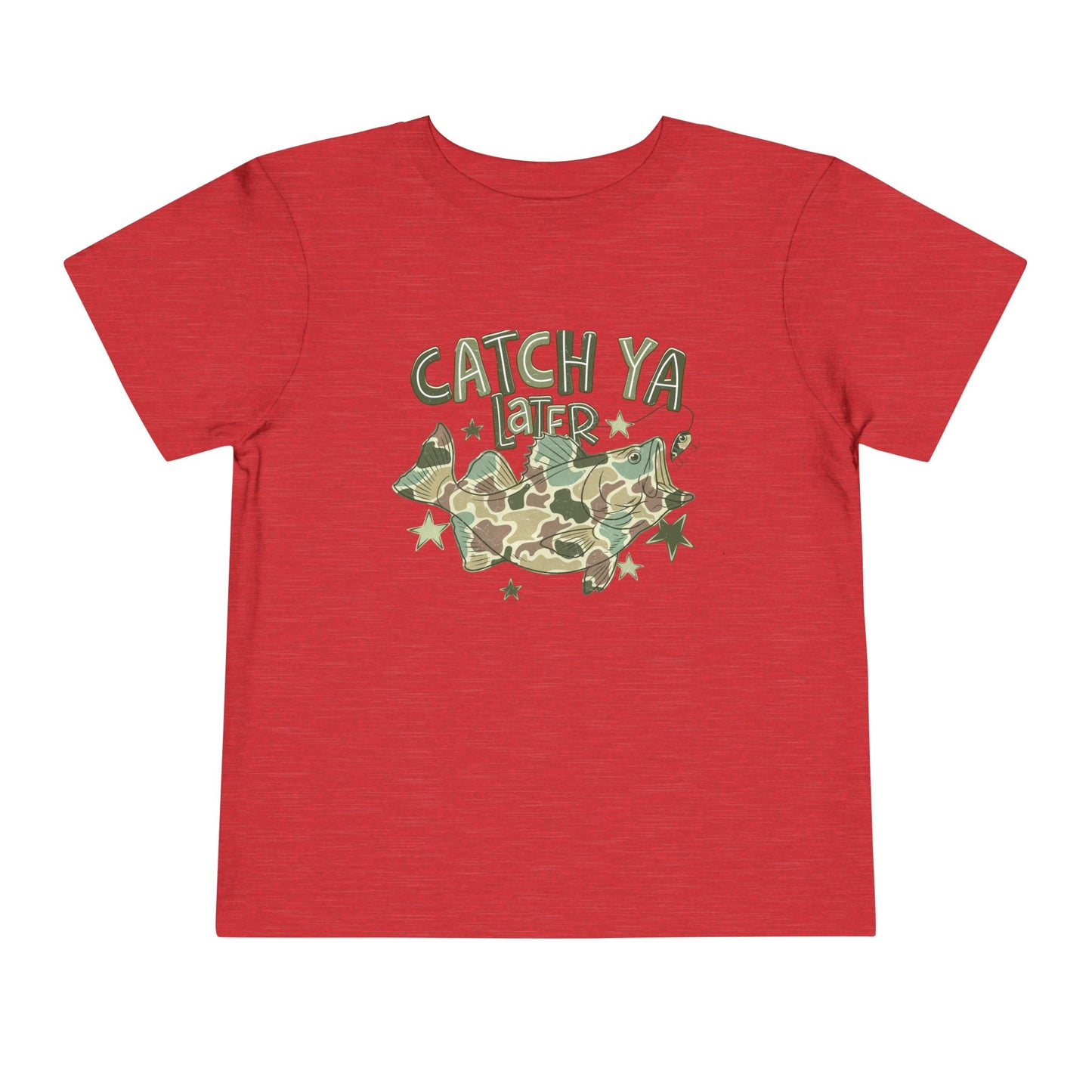 Toddler Tee — "Catch Ya Later" Camo
