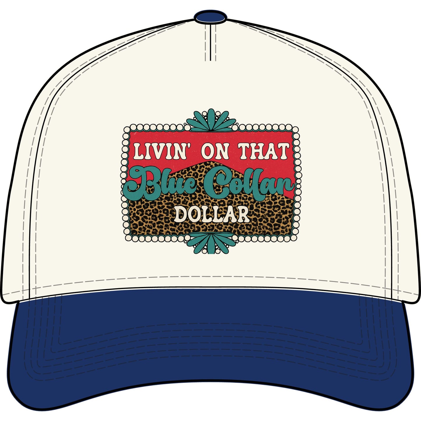 Frame Two-Tone Cap