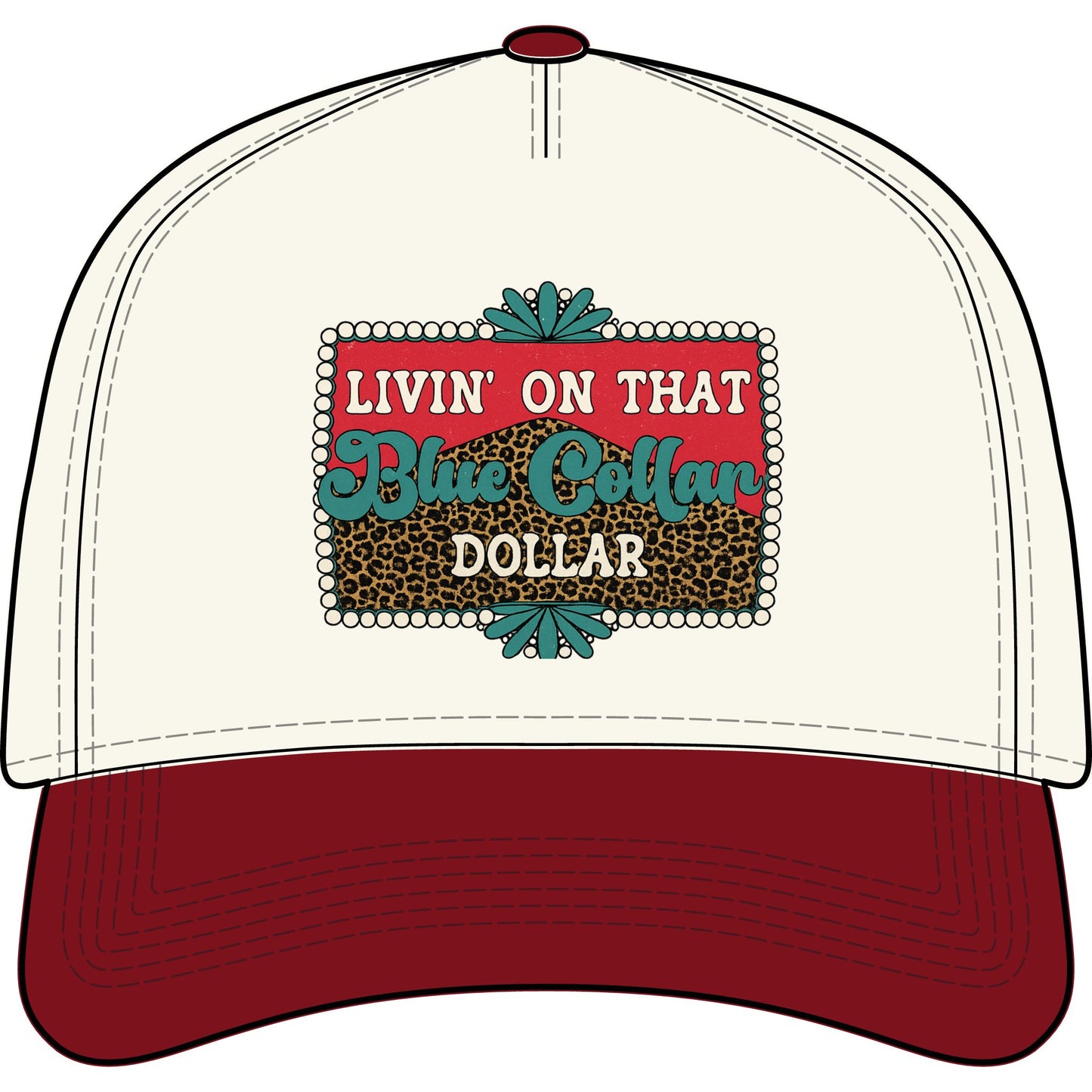 Frame Two-Tone Cap