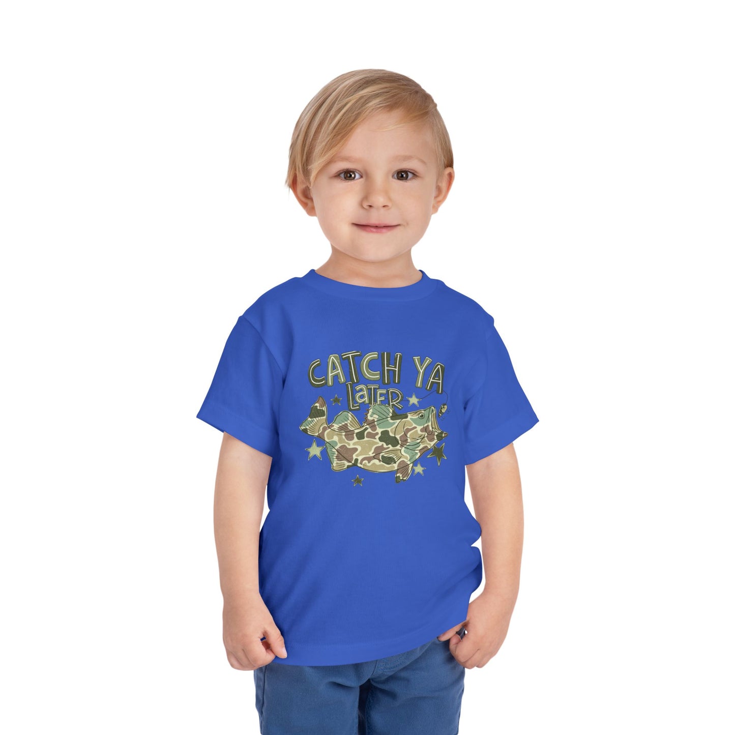 Toddler Tee — "Catch Ya Later" Camo